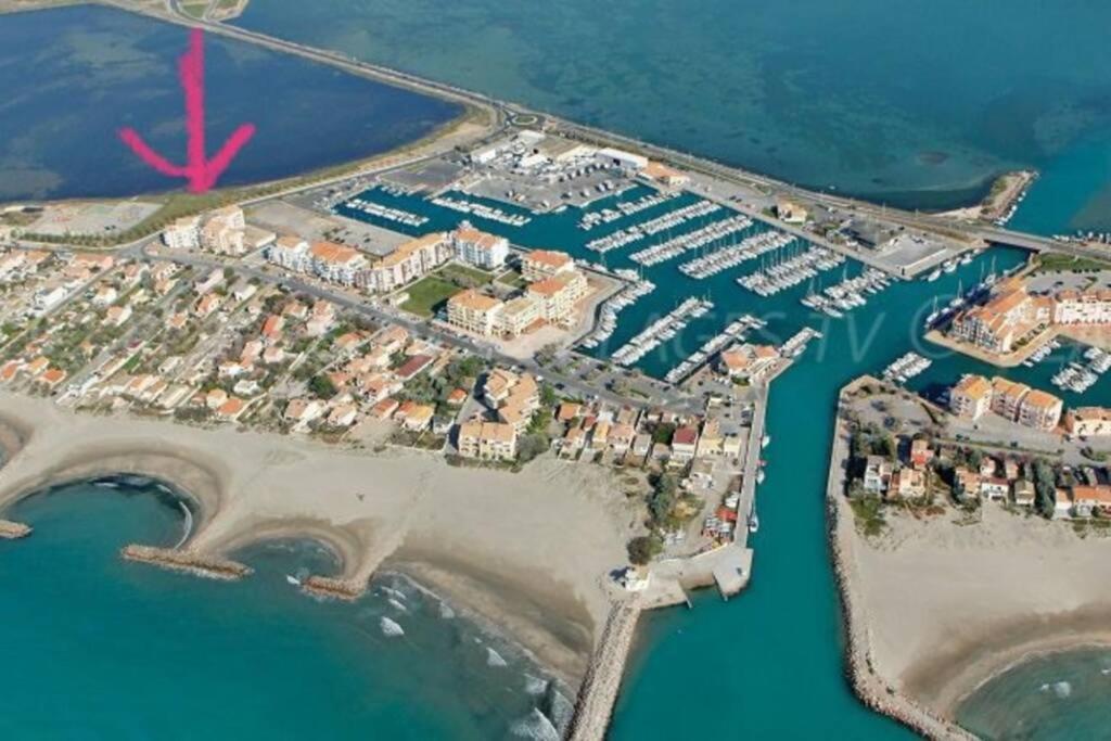 Le Nautica Plage T2 Climatise En Bord De Mer 프롱티냥 외부 사진